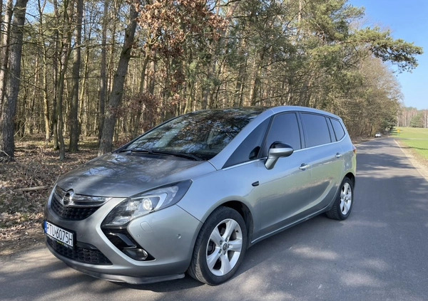 Opel Zafira cena 36000 przebieg: 157500, rok produkcji 2012 z Turek małe 781